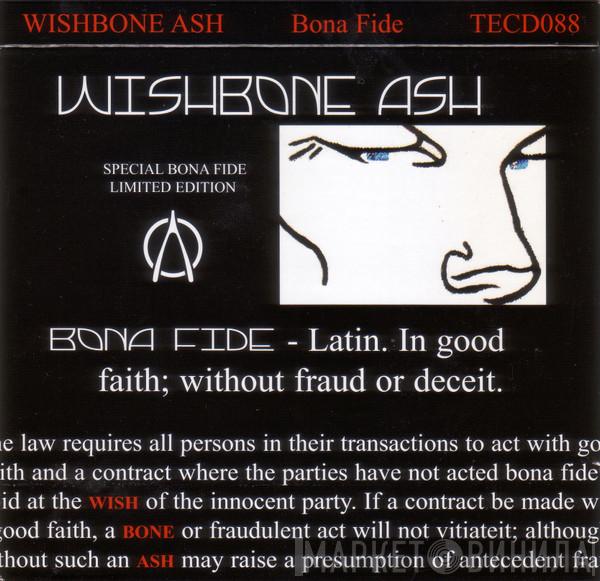  Wishbone Ash  - Bona Fide