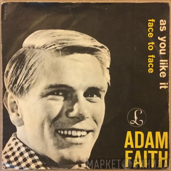 With Adam Faith  John Barry & His Orchestra  - As You Like It