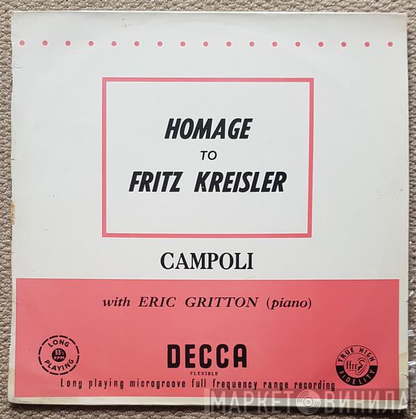 With Alfredo Campoli  Eric Gritton  - Homage To Fritz Kreisler