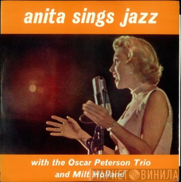 With Anita O'Day And The Oscar Peterson Trio  Milt Holland  - Anita Sings Jazz