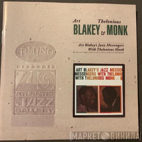 With Art Blakey & The Jazz Messengers  Thelonious Monk  - Art Blakey's Jazz Messengers With Thelonious Monk