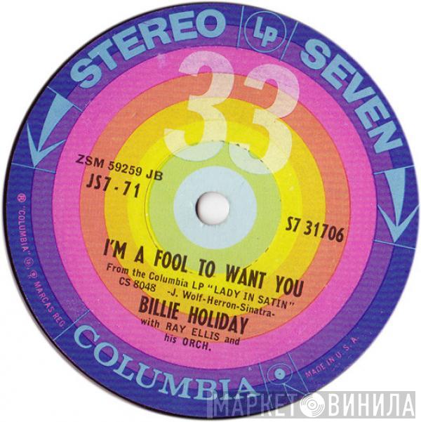 With Billie Holiday  Ray Ellis And His Orchestra  - Lady In Satin