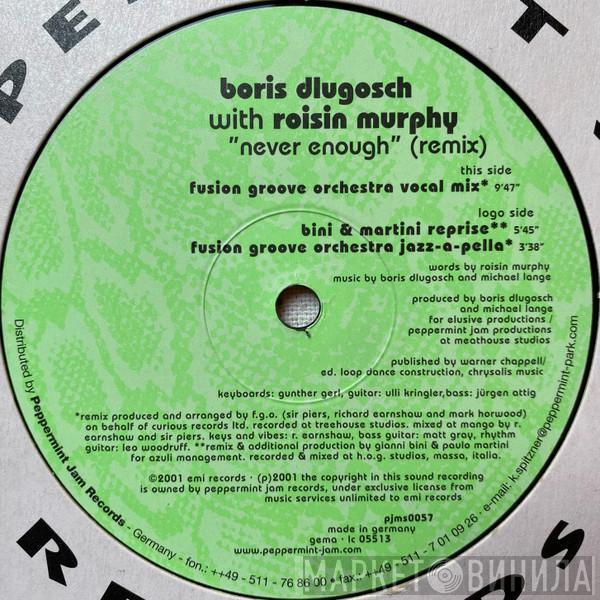 With Boris Dlugosch  Róisín Murphy  - Never Enough (Remix)