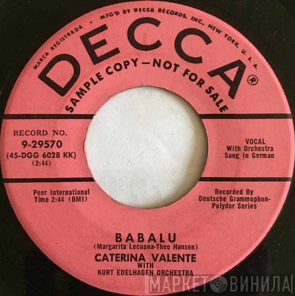 With Caterina Valente  Orchester Kurt Edelhagen  - Babalu / This Must Be Wrong