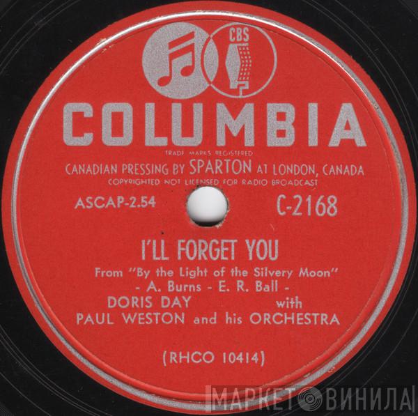 With Doris Day  Paul Weston And His Orchestra  - I'll Forget You / Your Eyes Have Told Me So