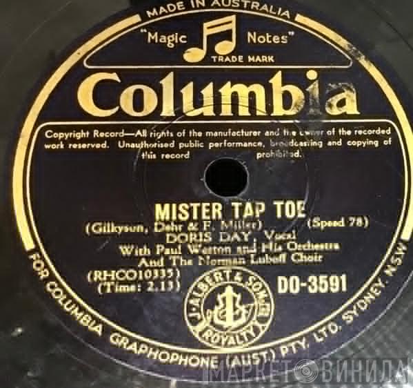 With Doris Day  Paul Weston And His Orchestra  - Mister Tap Toe / Who, Who, Who