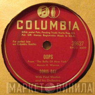 With Doris Day  Paul Weston And His Orchestra  - Oops / Baby Doll