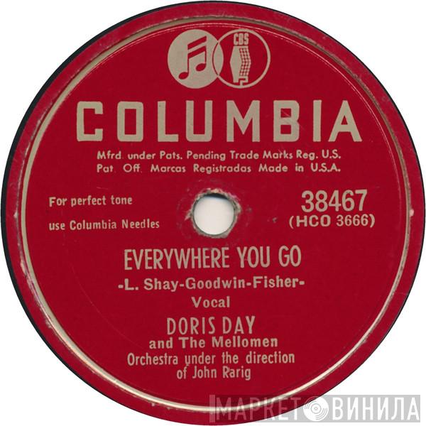 With Doris Day  The Mellomen  - Everywhere You Go / Again
