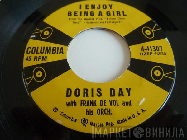 With Doris Day  Frank De Vol And His Orchestra  - I Enjoy Being A Girl