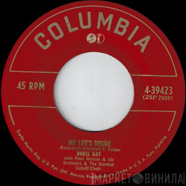 With Doris Day  Paul Weston And His Orchestra  - My Life's Desire