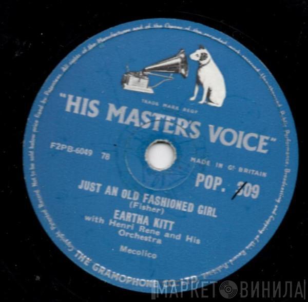 With Eartha Kitt  Henri René And His Orchestra  - Just An Old-Fashioned Girl / If I Can't Take It With Me When I Go
