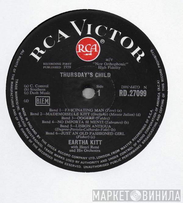 With Eartha Kitt  Henri René And His Orchestra  - Thursday's Child