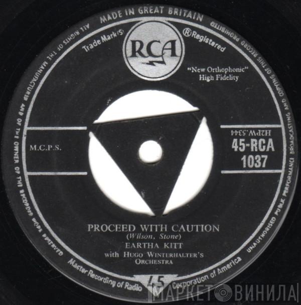With Eartha Kitt  Hugo Winterhalter Orchestra  - Proceed With Caution