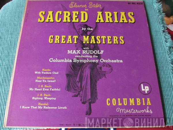 With Eleanor Steber Conducting The Max Rudolf  Columbia Symphony Orchestra  - Sacred Arias By The Great Masters