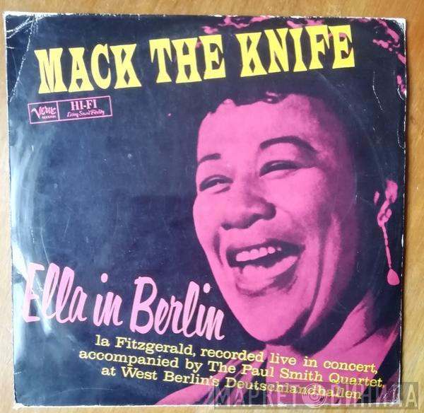 With Ella Fitzgerald  Paul Smith Quartet  - Mack The Knife - Ella In Berlin