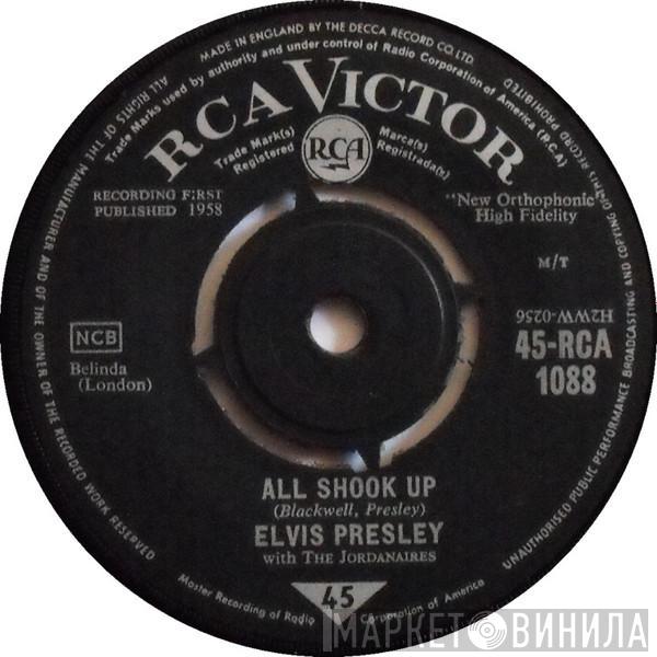 With Elvis Presley  The Jordanaires  - All Shook Up / Heartbreak Hotel