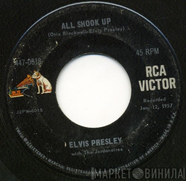 With Elvis Presley  The Jordanaires  - All Shook Up / That's When Your Heartaches Begin