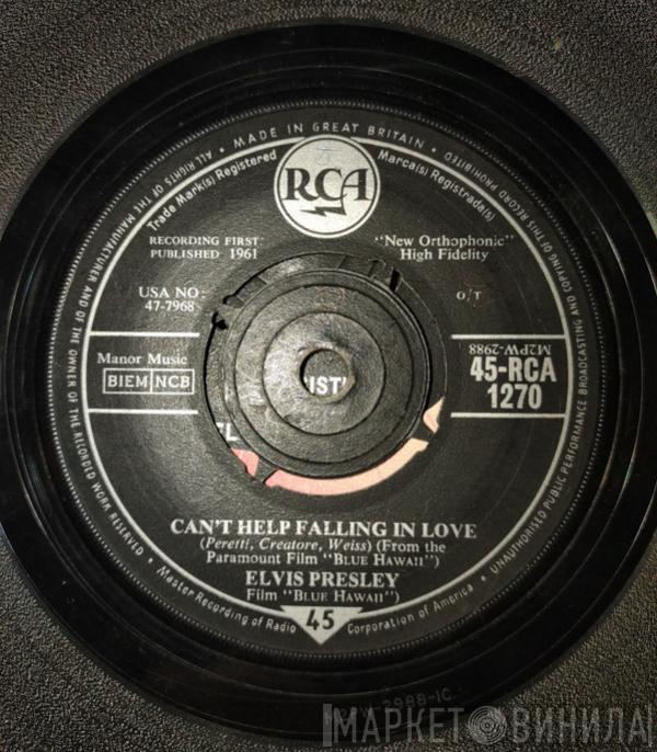With Elvis Presley  The Jordanaires  - Can't Help Falling In Love / Rock-A-Hula Baby ("Twist Special")
