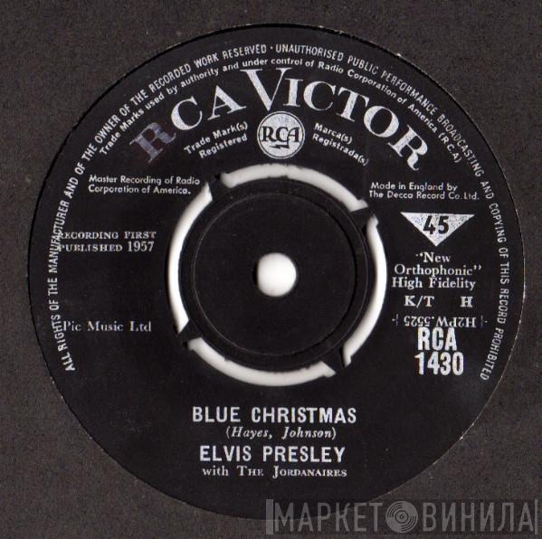 With Elvis Presley  The Jordanaires  - Blue Christmas