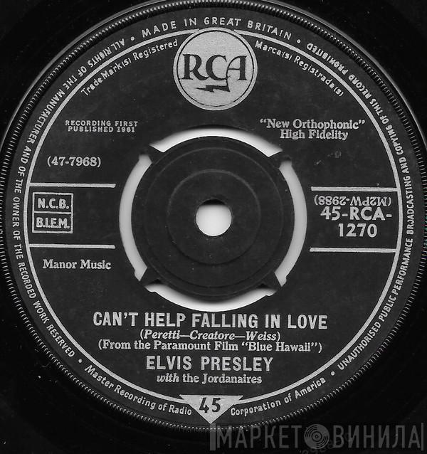 With Elvis Presley  The Jordanaires  - Can't Help Falling In Love