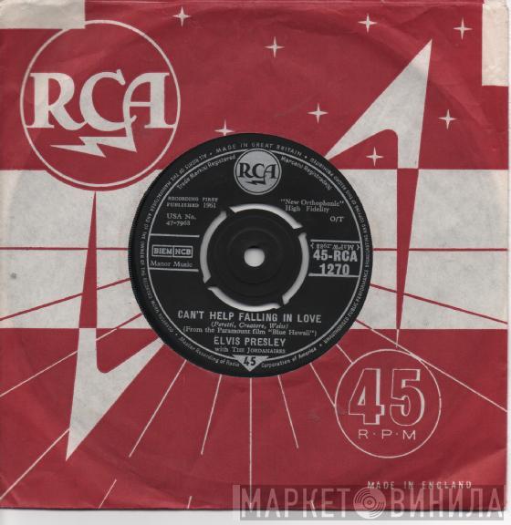 With Elvis Presley  The Jordanaires  - Can't Help Falling In Love