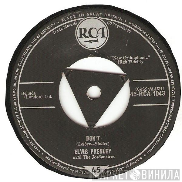 With Elvis Presley  The Jordanaires  - Don't