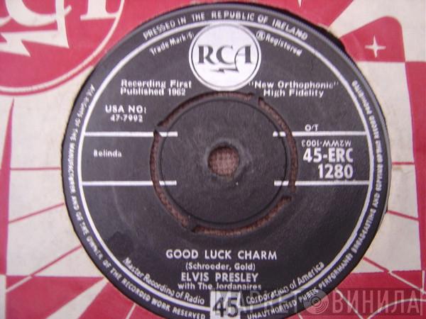 With Elvis Presley  The Jordanaires  - Good Luck Charm