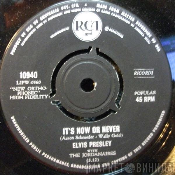 With Elvis Presley  The Jordanaires  - It's Now Or Never