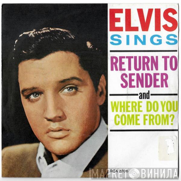 With Elvis Presley  The Jordanaires  - Return To Sender