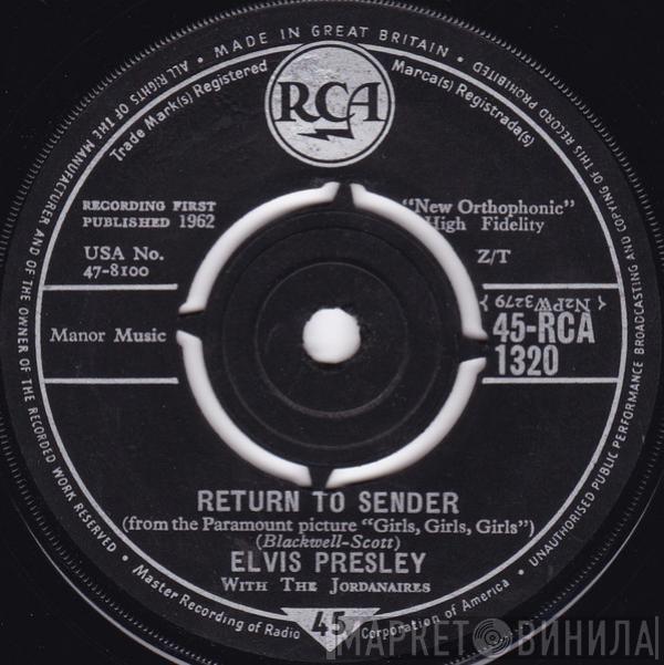 With Elvis Presley  The Jordanaires  - Return To Sender