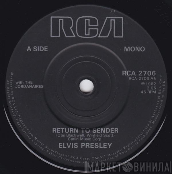 With Elvis Presley  The Jordanaires  - Return To Sender