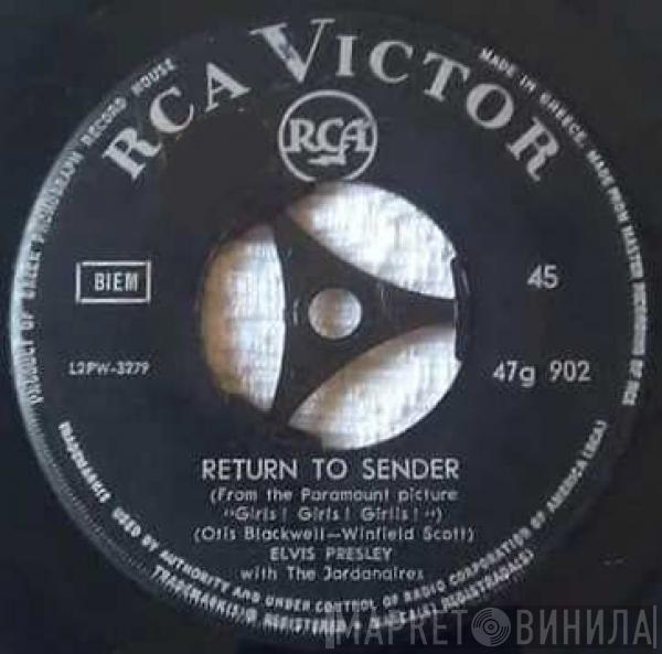 With Elvis Presley  The Jordanaires  - Return To Sender