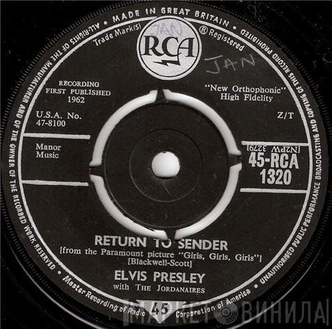 With Elvis Presley  The Jordanaires  - Return To Sender