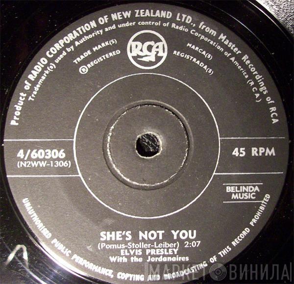 With Elvis Presley  The Jordanaires  - She's Not You
