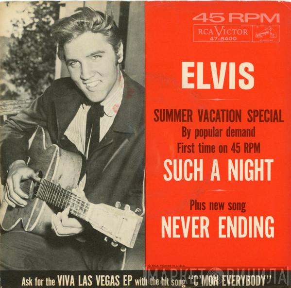 With Elvis Presley  The Jordanaires  - Such A Night