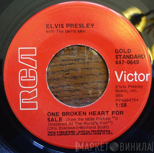 With Elvis Presley  The Mellomen  - One Broken Heart For Sale