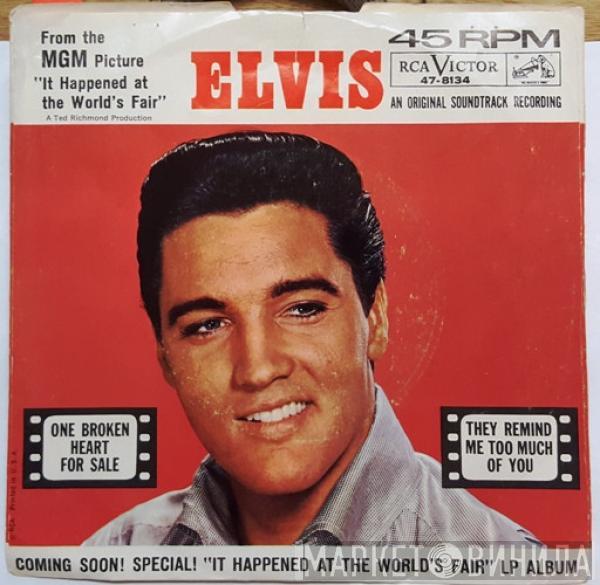 With Elvis Presley  The Mellomen  - One Broken Heart For Sale