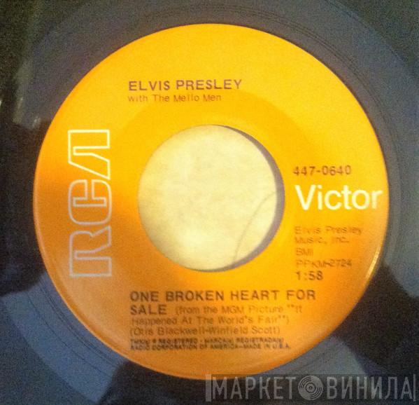 With Elvis Presley  The Mellomen  - One Broken Heart For Sale