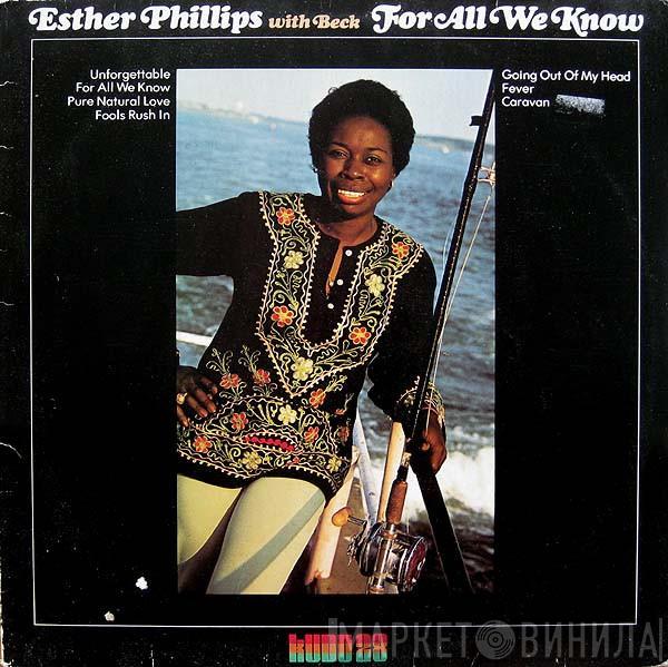 With Esther Phillips  Joe Beck  - For All We Know