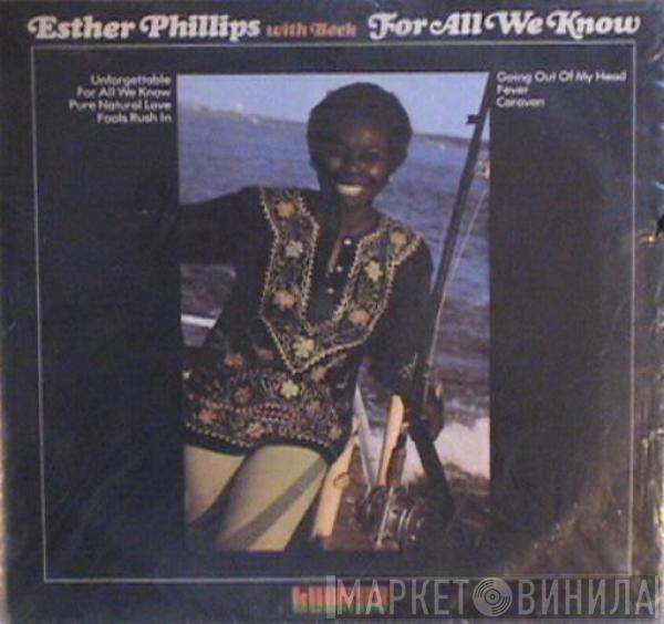 With Esther Phillips  Joe Beck  - For All We Know