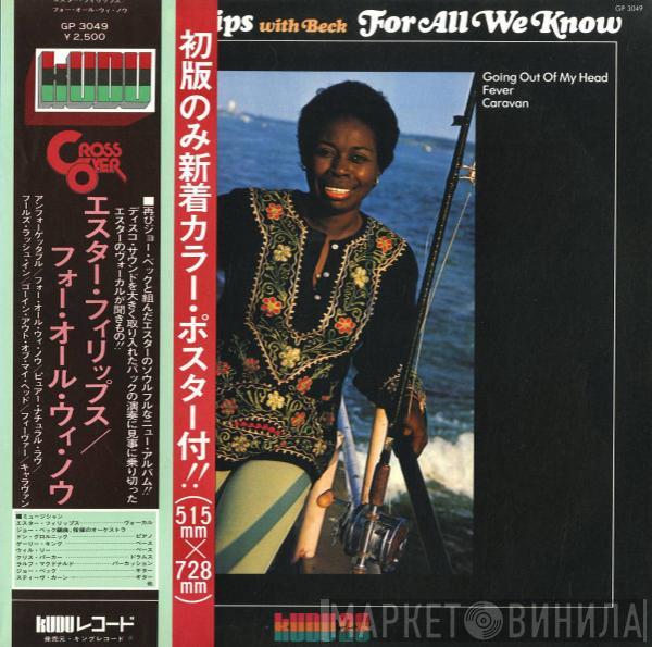 With Esther Phillips  Joe Beck  - For All We Know