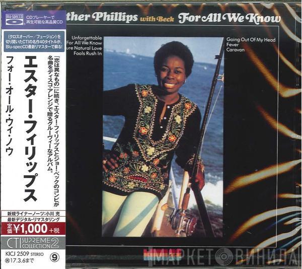 With Esther Phillips  Joe Beck  - For All We Know