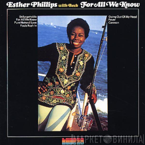 With Esther Phillips  Joe Beck  - For All We Know