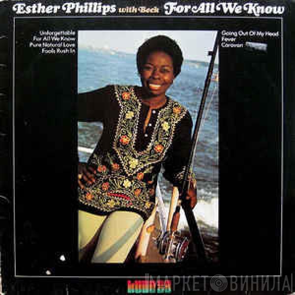 With Esther Phillips  Joe Beck  - For All We Know