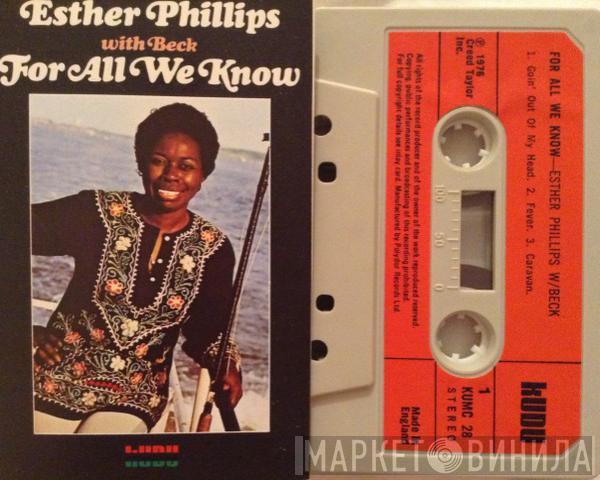 With Esther Phillips  Joe Beck  - For All We Know