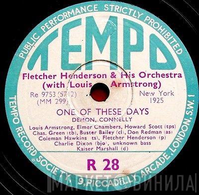 With Fletcher Henderson And His Orchestra  Louis Armstrong  - One Of These Days / When You Do What You Do
