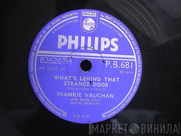 With Frankie Vaughan  Wally Stott & His Orchestra  - Cold, Cold Shower / What's Behind That Strange Door