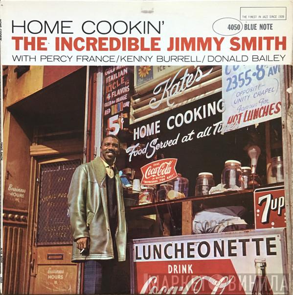 With Jimmy Smith / Percy France / Kenny Burrell  Donald Bailey  - Home Cookin'