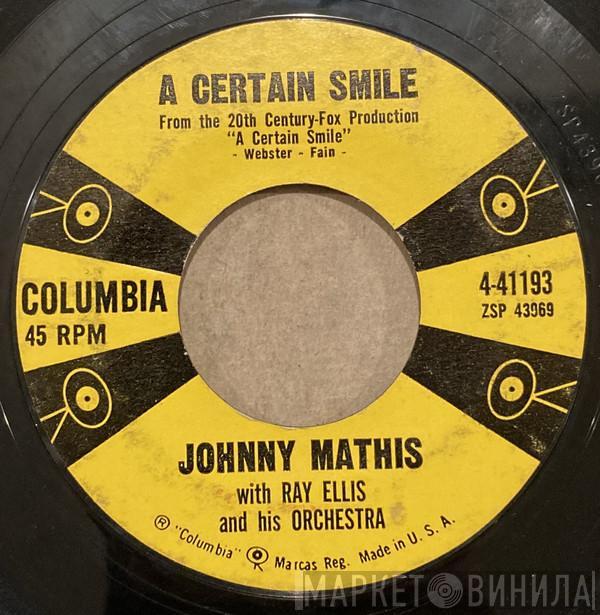 With Johnny Mathis  Ray Ellis And His Orchestra  - A Certain Smile / Let It Rain