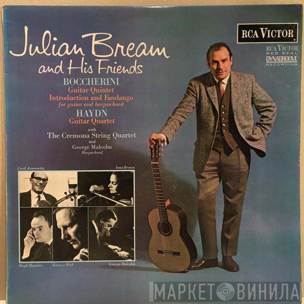 With Julian Bream And Cremona String Quartet  George Malcolm  - Julian Bream And His Friends
